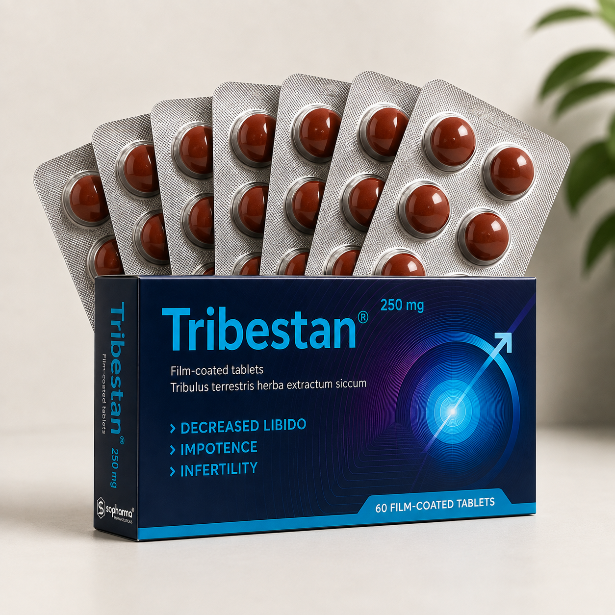 Tribestan® 250 mg — 60 Film-Coated Tablets