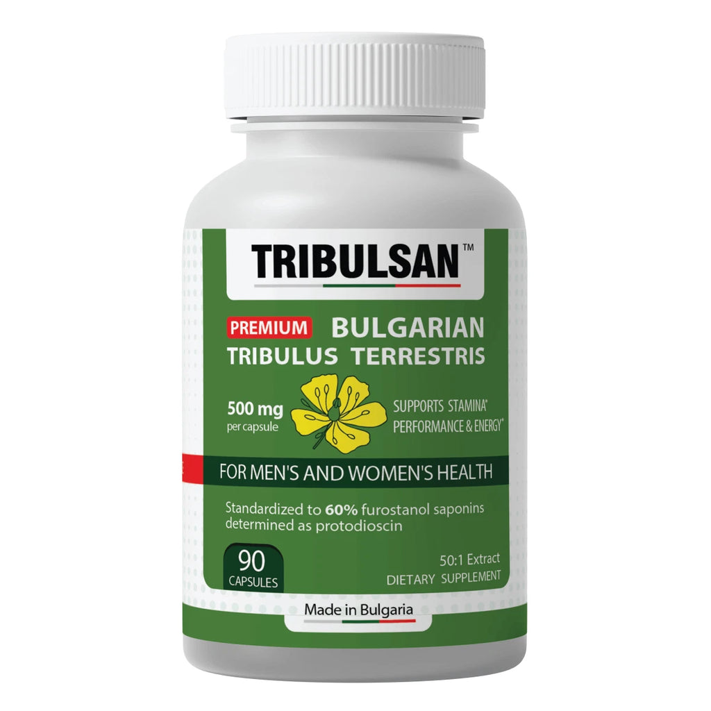 Tribulsan 500 mg - 60% FUROSTANOL SAPONINS - Bulgarian tribestan | 90